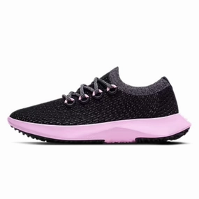 Allbirds Tree Dasher 2 - Natural Black (Buoyant Pink Sole) Allbirds casual shoe styles