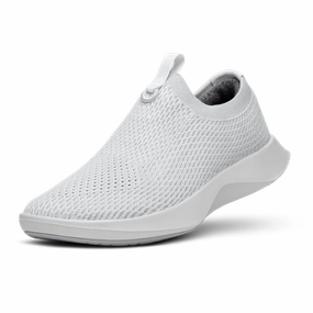 Allbirds Tree Dasher Relay -  Blizzard (Blizzard Sole) Allbirds casual shoe styles