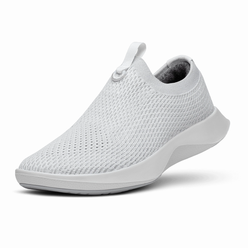 Allbirds Tree Dasher Relay -  Blizzard (Blizzard Sole) Allbirds casual shoe styles