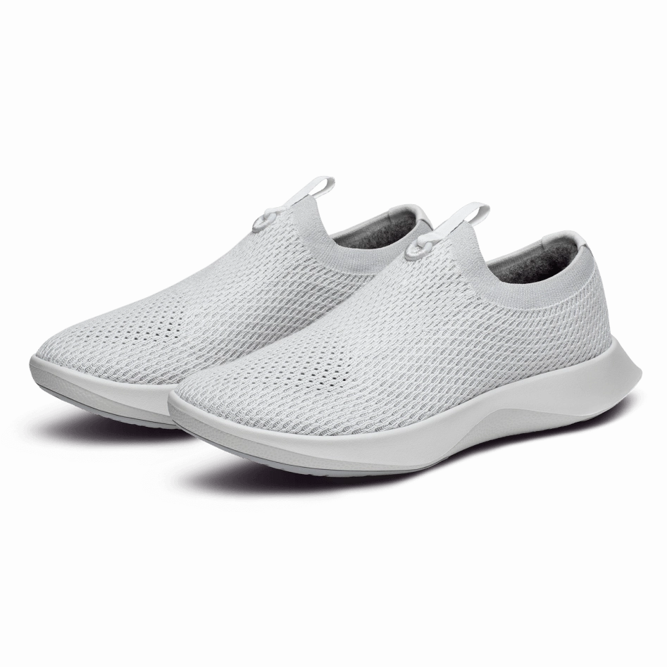 Allbirds Tree Dasher Relay -  Blizzard (Blizzard Sole) sleek everyday shoe design