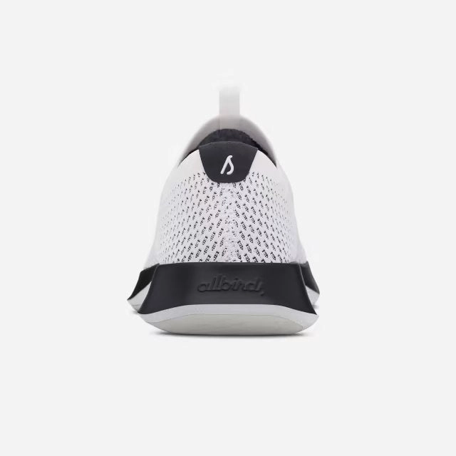 Allbirds Tree Dasher Relay -  Blizzard (Natural Black Sole) sleek everyday shoe design