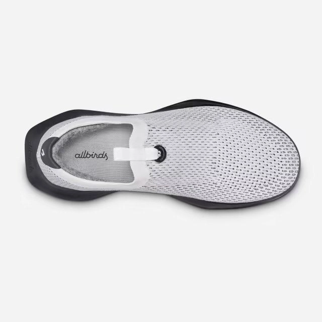 Allbirds Tree Dasher Relay -  Blizzard (Natural Black Sole) sleek everyday shoe design