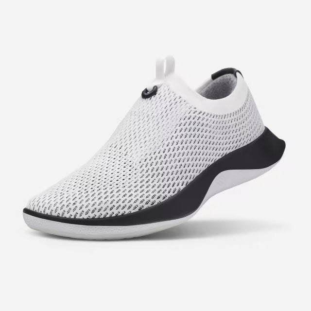 Allbirds Tree Dasher Relay -  Blizzard (Natural Black Sole) sleek everyday shoe design