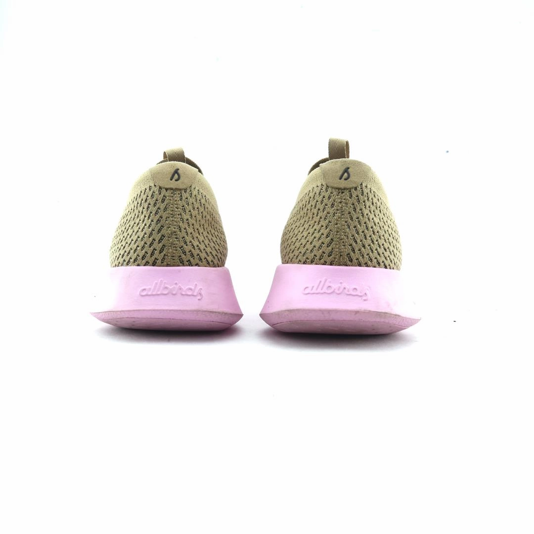Allbirds Tree Dasher Relay - Hazy Beige (Buoyant Pink Sole) casual comfortable footwear