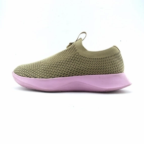 Allbirds Tree Dasher Relay - Hazy Beige (Buoyant Pink Sole) Allbirds eco-friendly footwear