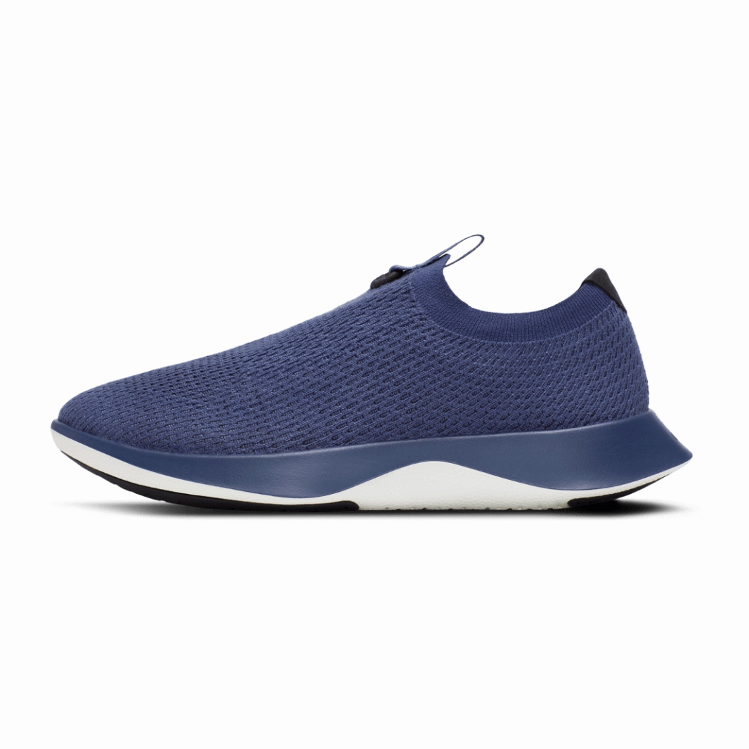 Allbirds Tree Dasher Relay -  Hazy Indigo (Blizzard Sole) sleek everyday shoe design