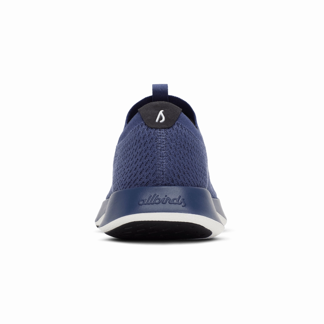 Allbirds Tree Dasher Relay -  Hazy Indigo (Blizzard Sole) sleek everyday shoe design