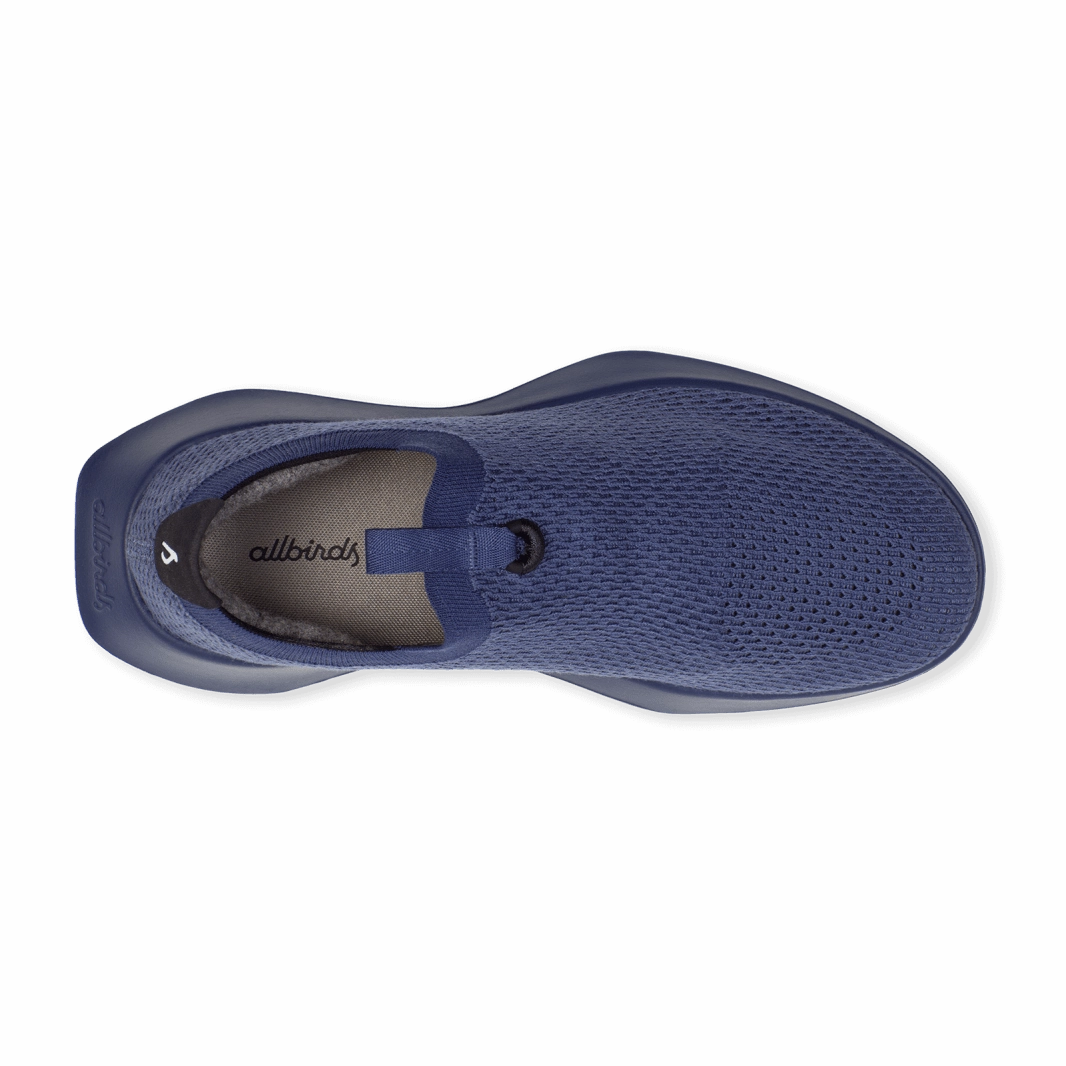 Allbirds Tree Dasher Relay -  Hazy Indigo (Blizzard Sole) sleek everyday shoe design