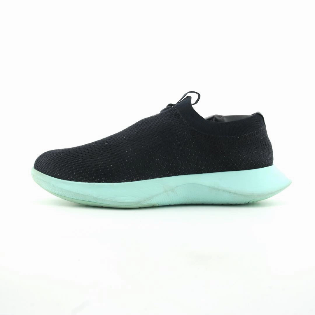 Allbirds Tree Dasher Relay - LIMITED EDITION:- Natural Black (Buoyant Mint Sole) EX Allbirds eco-friendly footwear
