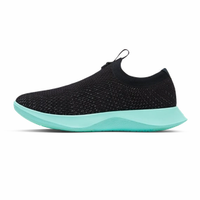 Allbirds Tree Dasher Relay - LIMITED EDITION:- Natural Black (Buoyant Mint Sole) Allbirds casual shoe styles