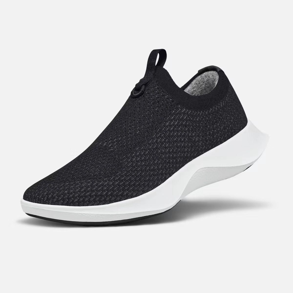 Allbirds Tree Dasher Relay -  Natural Black (Blizzard Sole) sleek everyday shoe design