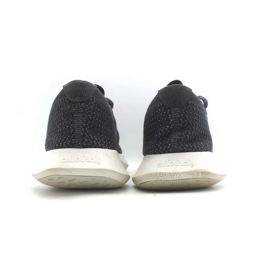 Allbirds Tree Dashers - CLASSICS: Black Thunder (Black Upper / White Sole) EX sleek everyday shoe design
