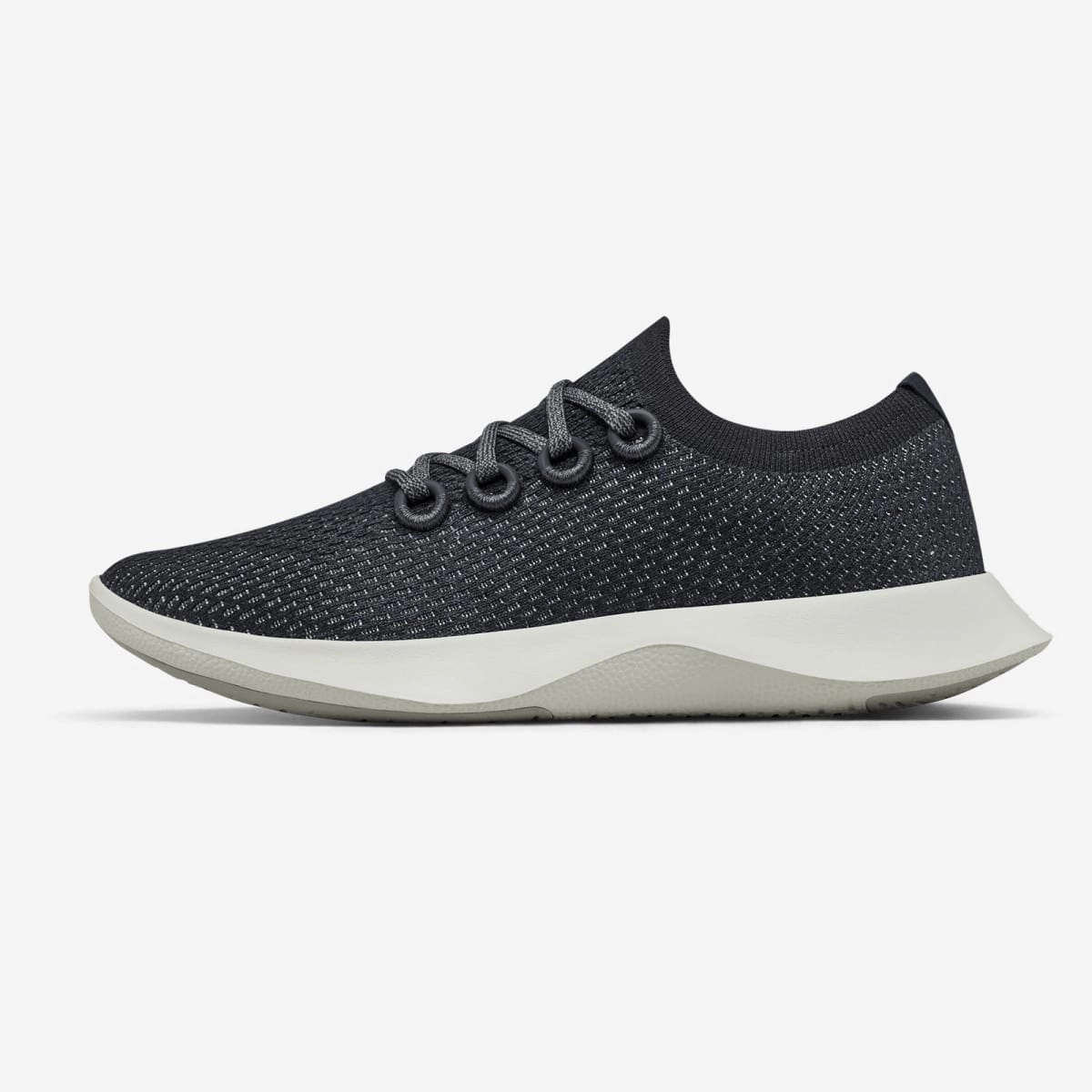 Allbirds Tree Dashers - CLASSICS: Black Thunder (Black Upper / White Sole) Allbirds casual shoe styles