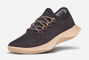 Allbirds Tree Dashers - CLASSICS: Natural Black (Peach Sole) Allbirds casual shoe styles