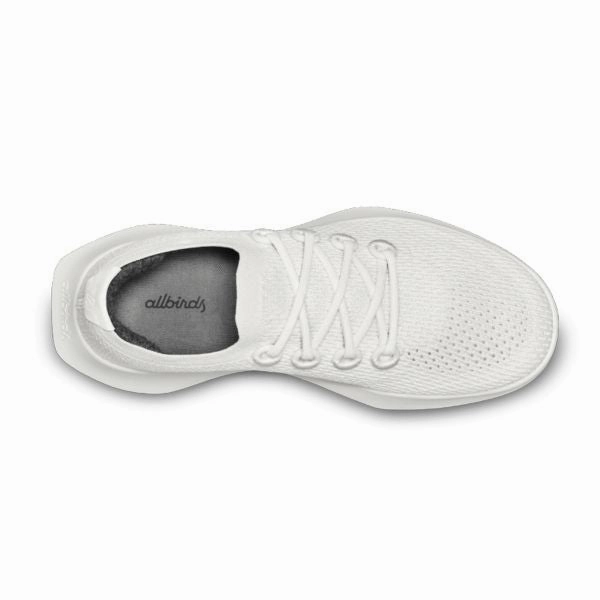 Allbirds Tree Dashers - LIMITED EDITION - Blizzard (White Sole) sleek everyday shoe design