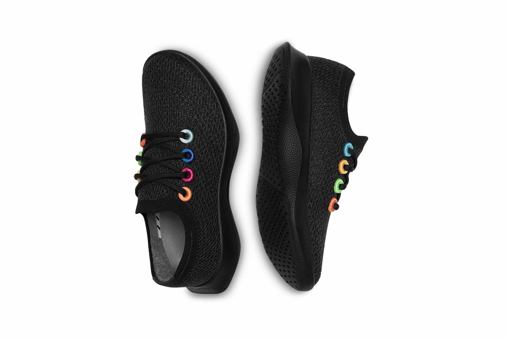 Allbirds Tree Dashers - LIMITED EDITION: Black WCK sleek everyday shoe design