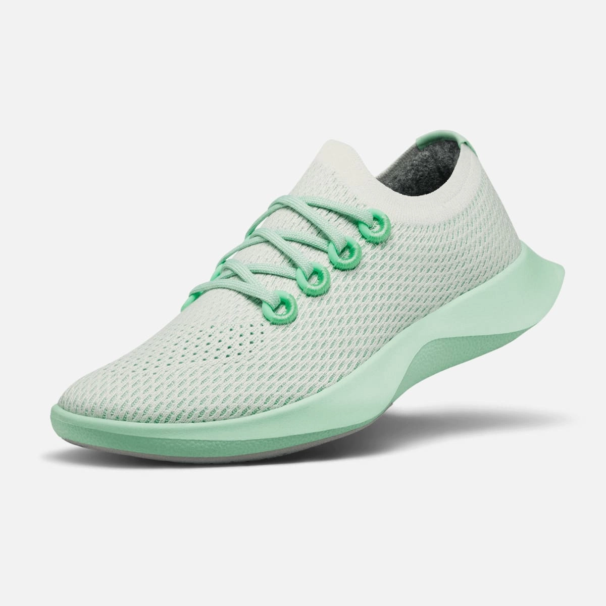 Allbirds Tree Dashers - LIMITED EDITION: Cyclone (Light Green Sole) sleek everyday shoe design