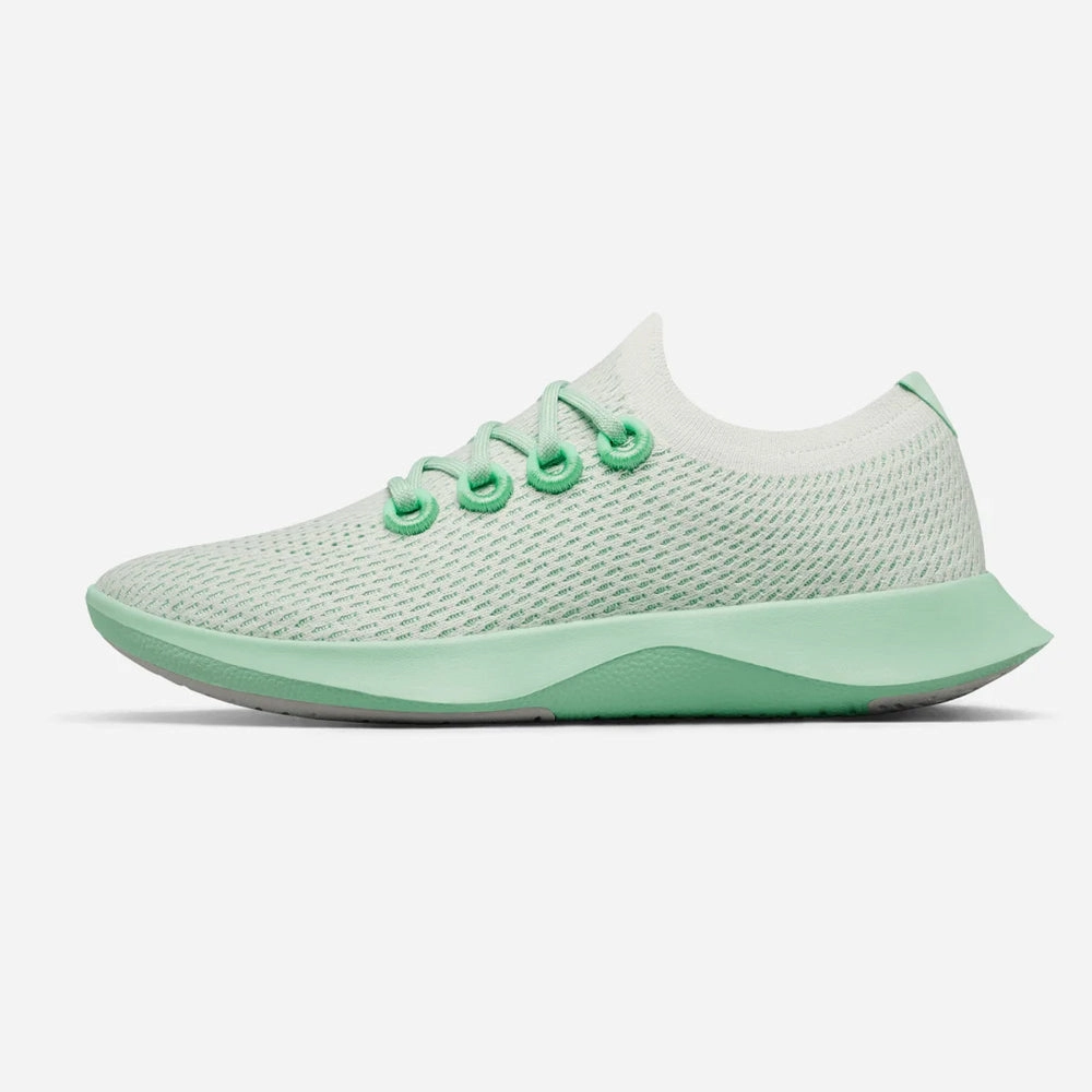 Allbirds Tree Dashers - LIMITED EDITION: Cyclone (Light Green Sole) Allbirds casual shoe styles