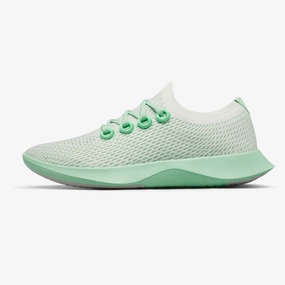 Allbirds Tree Dashers - LIMITED EDITION: Cyclone (Light Green Sole) Allbirds casual shoe styles
