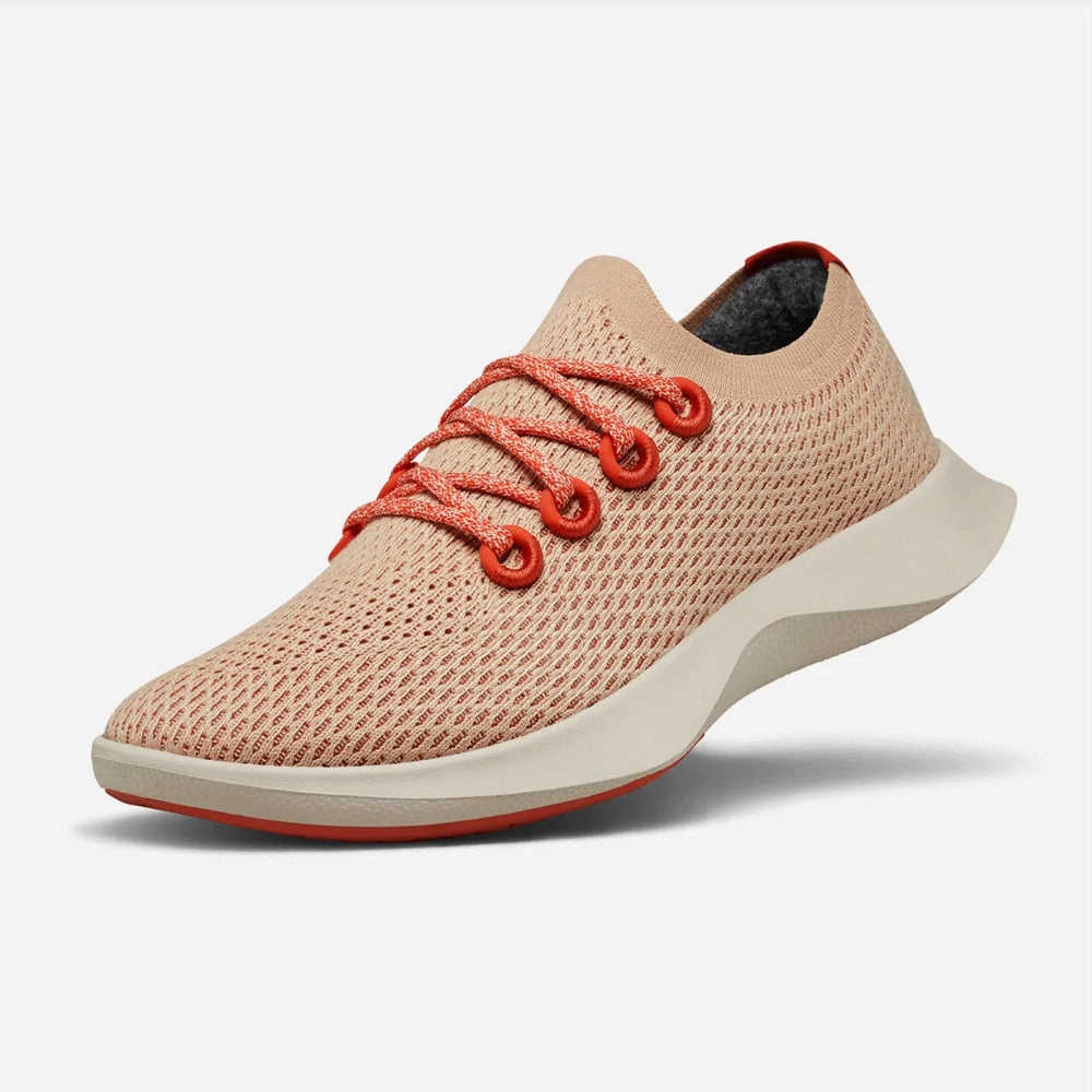 Allbirds Tree Dashers - LIMITED EDITION: Flame (Light Red Sole) sleek everyday shoe design