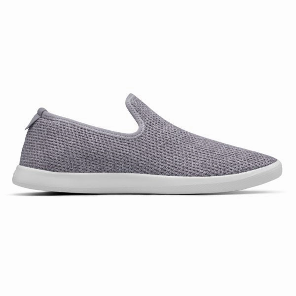 Allbirds Tree Loungers - CLASSICS: Concrete (White Sole) sleek everyday shoe design