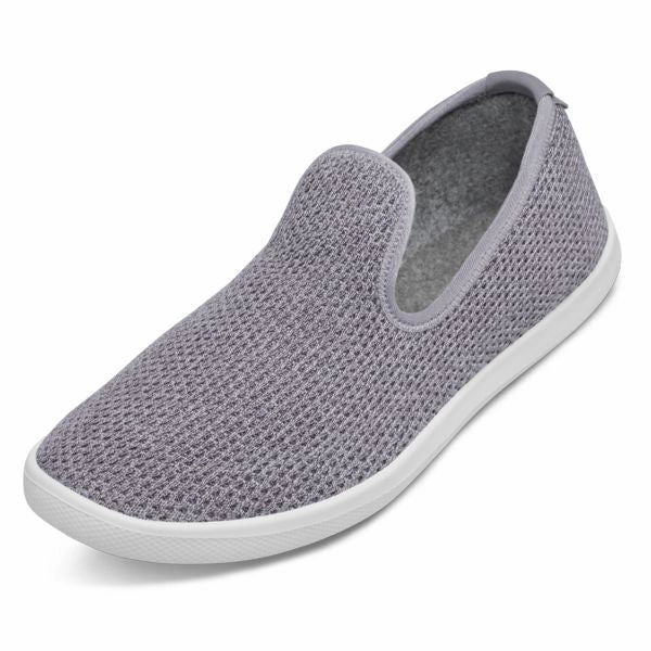 Allbirds Tree Loungers - CLASSICS: Concrete (White Sole) sleek everyday shoe design