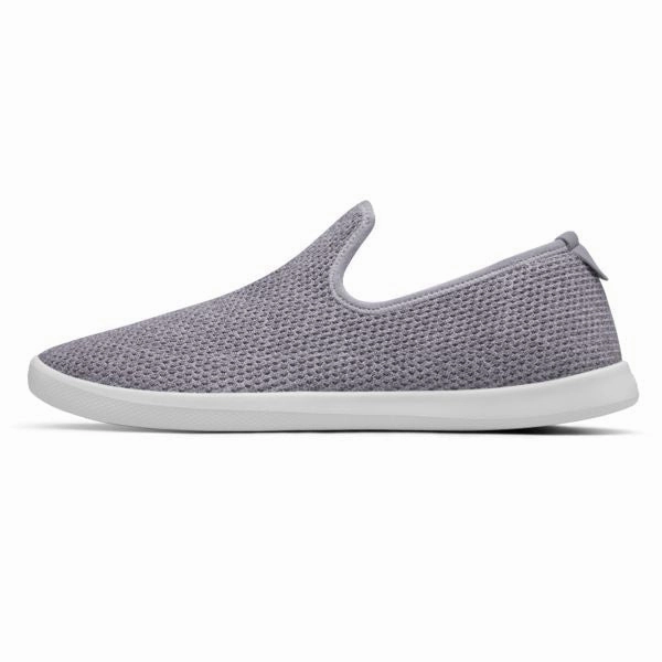 Allbirds Tree Loungers - CLASSICS: Concrete (White Sole) Allbirds casual shoe styles