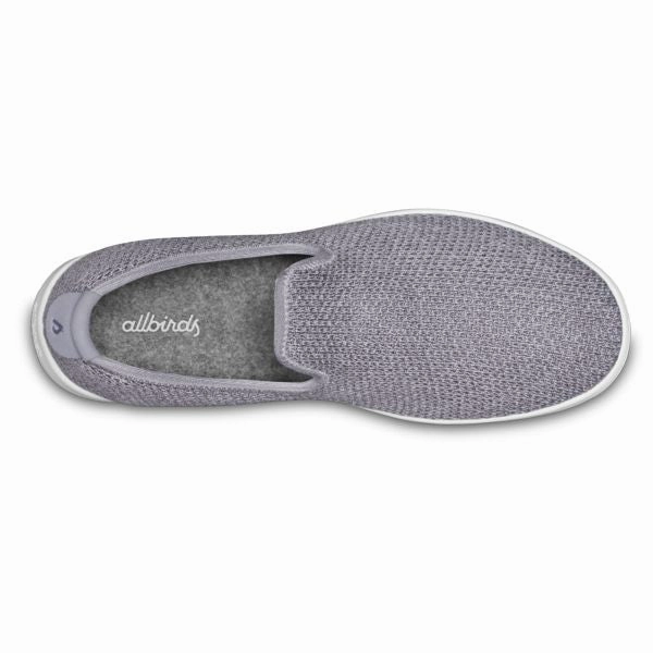 Allbirds Tree Loungers - CLASSICS: Concrete (White Sole) sleek everyday shoe design