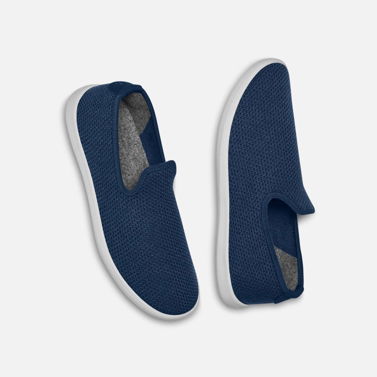 Allbirds Tree Loungers - CLASSICS: Kauri Marine Blue (White Sole) sleek everyday shoe design