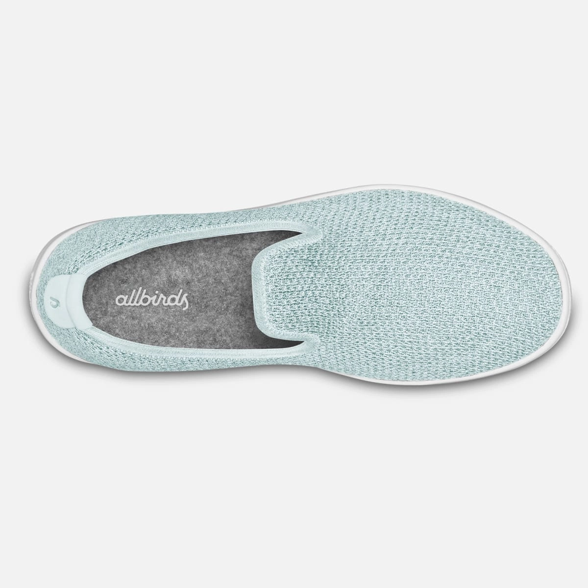 Allbirds Tree Loungers - CLASSICS: Smoke Powder Blue (White Sole) sleek everyday shoe design