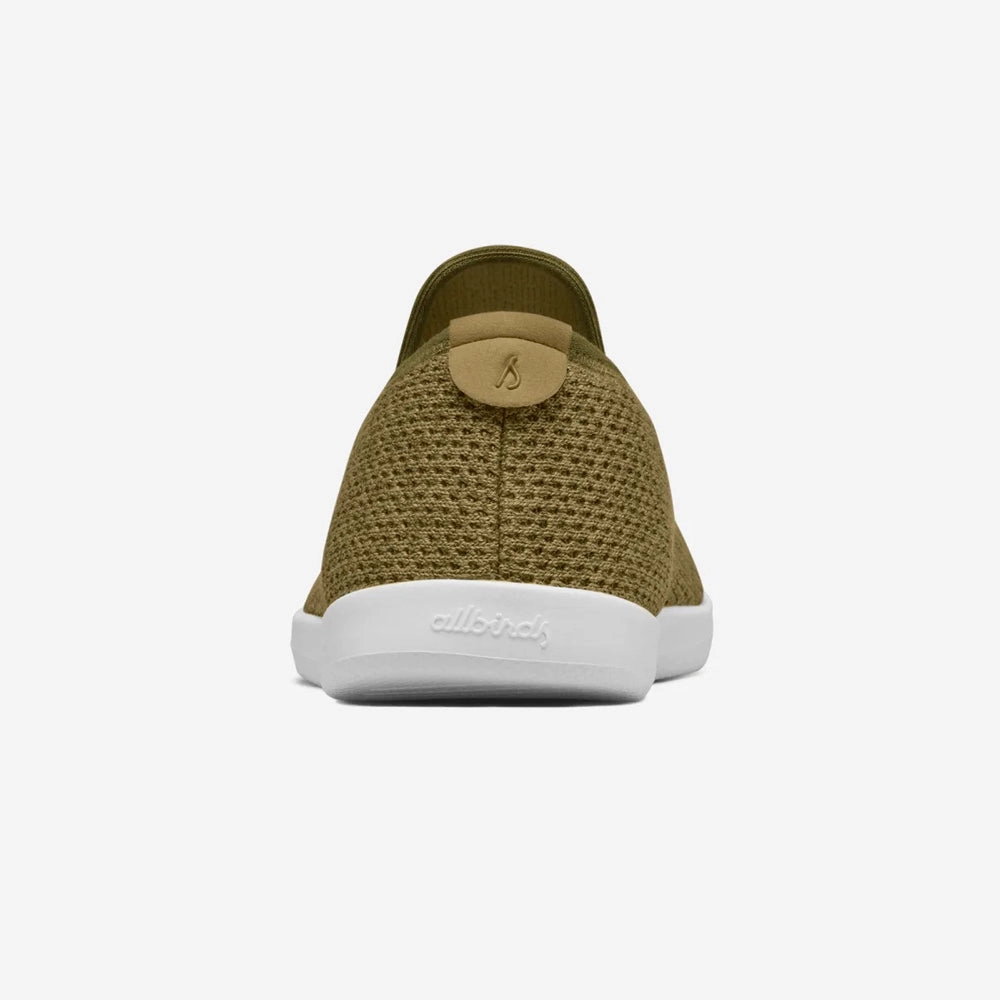 Allbirds Tree Loungers - LIMITED EDITION- African Grassland Green (White Sole) sleek everyday shoe design