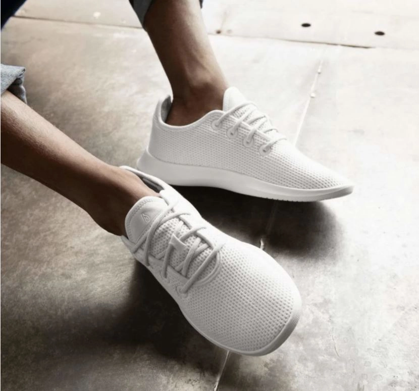Allbirds Tree Runners - CLASSICS: Chalk (White Sole) sleek everyday shoe design