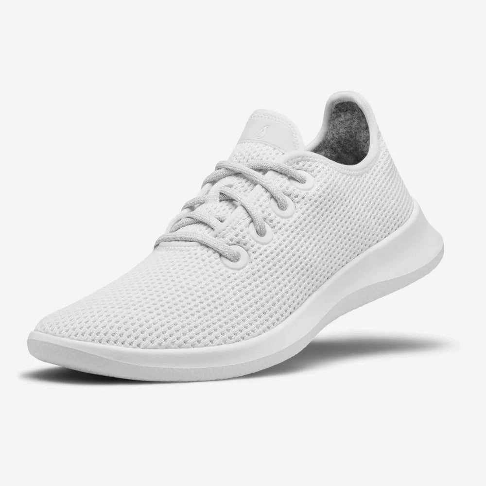 Allbirds Tree Runners - CLASSICS: Chalk (White Sole) sleek everyday shoe design