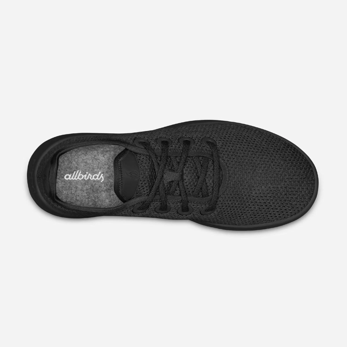 Allbirds Tree Runners - CLASSICS: Jet Black (Black Sole) sleek everyday shoe design