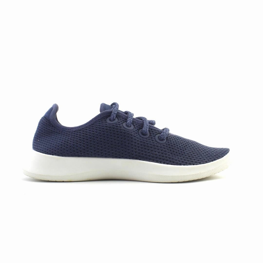 Allbirds Tree Runners - CLASSICS: Kauri Marine Blue (White Sole) EX sleek everyday shoe design