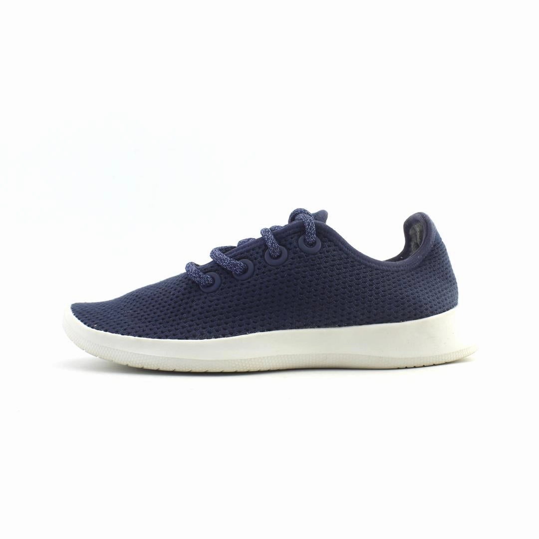 Allbirds Tree Runners - CLASSICS: Kauri Marine Blue (White Sole) EX Allbirds casual shoe styles