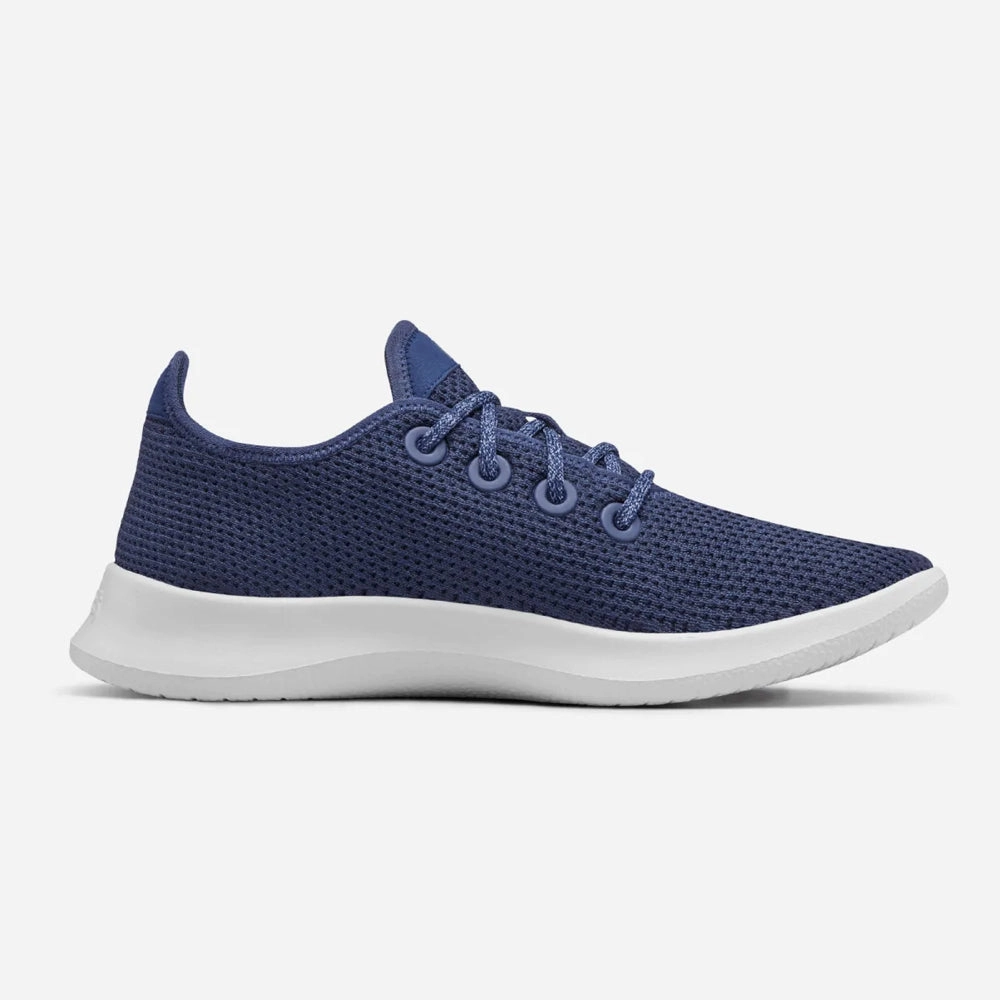 Allbirds Tree Runners - CLASSICS: Kauri Marine Blue (White Sole) sleek everyday shoe design