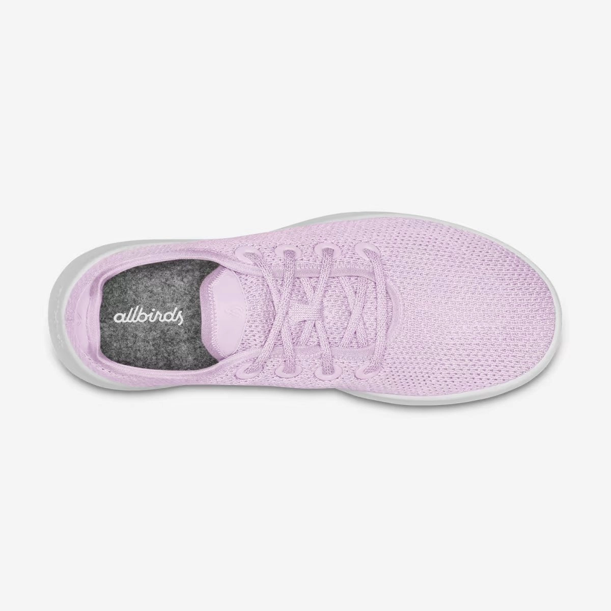 Allbirds Tree Runners - Lilac ( White Sole) sleek everyday shoe design