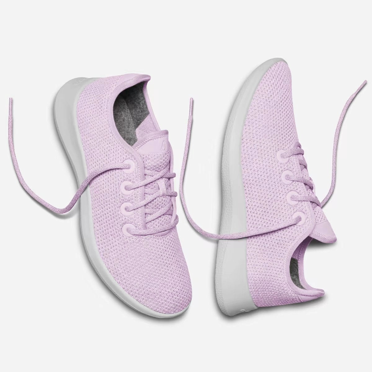 Allbirds Tree Runners - Lilac ( White Sole) sleek everyday shoe design