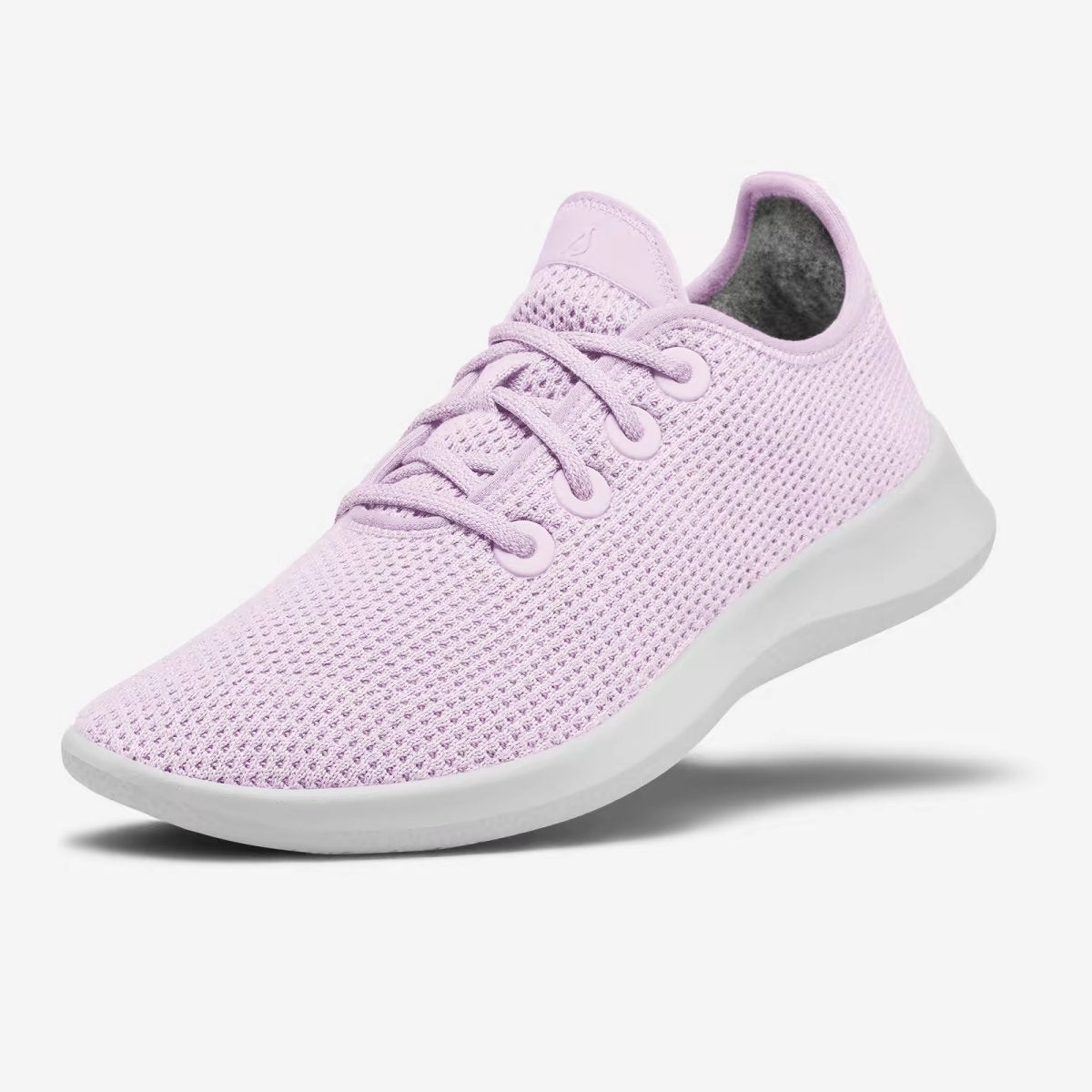 Allbirds Tree Runners - Lilac ( White Sole) sleek everyday shoe design