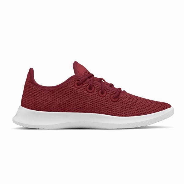 Allbirds Tree Runners - LIMITED EDITION:  Clay Red (White Sole) sleek everyday shoe design