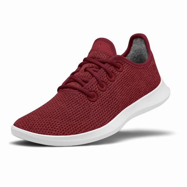 Allbirds Tree Runners - LIMITED EDITION:  Clay Red (White Sole) sleek everyday shoe design