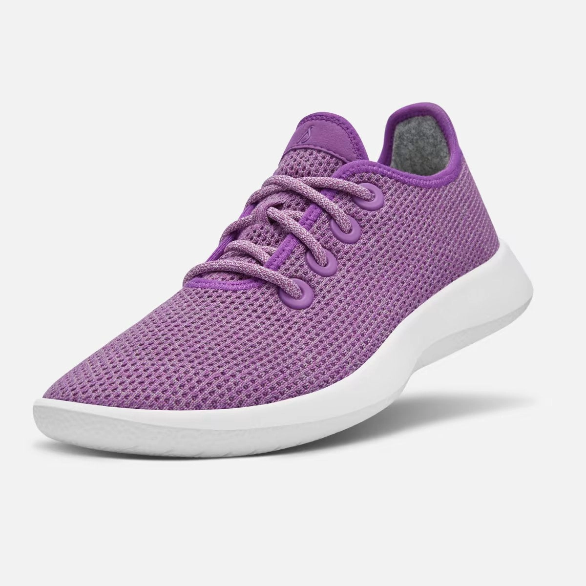 Allbirds Tree Runners - LIMITED EDITION:   Lux Purple (Blizzard Sole) sleek everyday shoe design