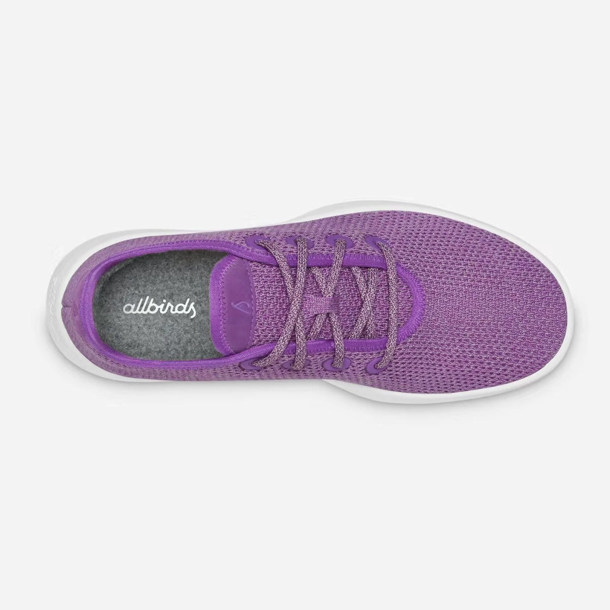 Allbirds Tree Runners - LIMITED EDITION:   Lux Purple (Blizzard Sole) sleek everyday shoe design
