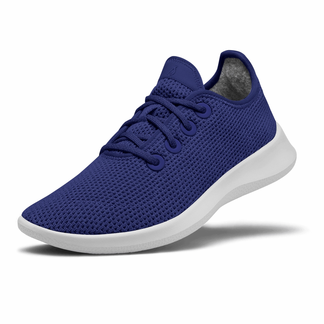 Allbirds Tree Runners - LIMITED EDITION: Dark Blue (White Sole) casual comfortable footwear