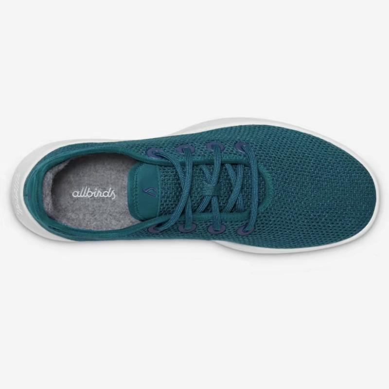 Allbirds Tree Runners - LIMITED EDITION: Deep Emerald (Blizzard Sole) sleek everyday shoe design