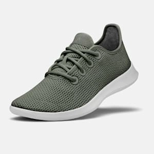 Allbirds Tree Runners - LIMITED EDITION: Olive Green  (White Sole) sleek everyday shoe design