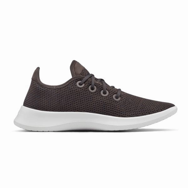 Allbirds Tree Runners - LIMITED EDITION: Peppercorn (white sole) sleek everyday shoe design