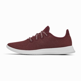Allbirds Tree Runners - LIMITED EDITION: Red Maroon (White Sole) Allbirds eco-friendly footwear