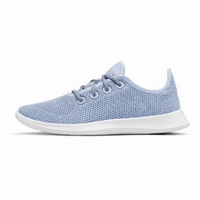 Allbirds Tree Runners - LIMITED EDITION: Sea Moon Blue  (White Sole) Allbirds casual shoe styles